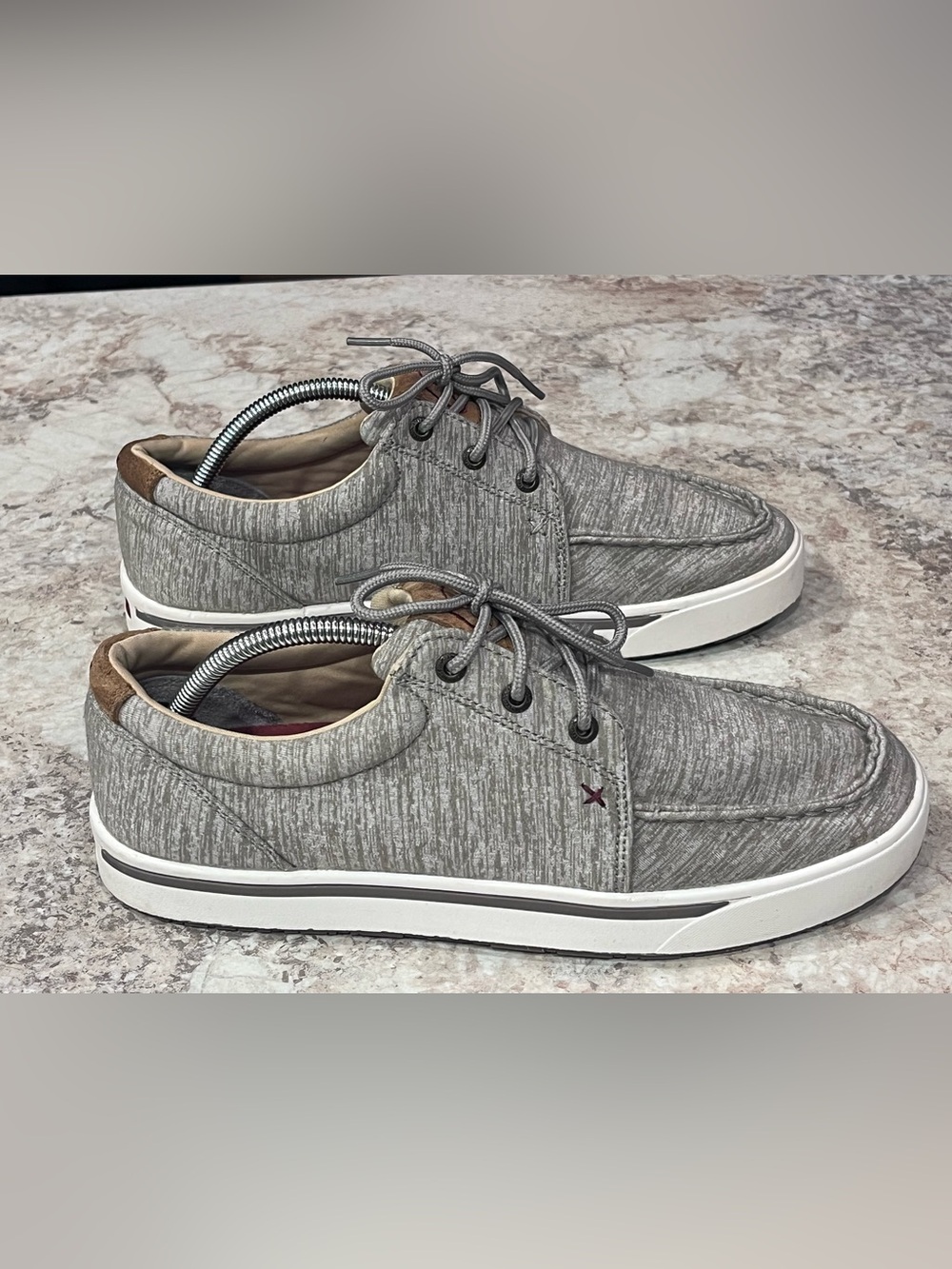Twisted X Men's Kicks Casual Shoes in Taupe/Taupe (Style: MCA0052). Sz 9.5M